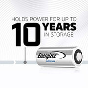 Energizer 2 Count (Pack of 2) / CR2 / Black Coin & Button Cell