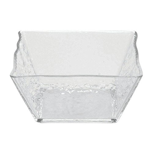 American Metalcraft 58 oz. / Square Rain Bowls / Clear Serving Bowls