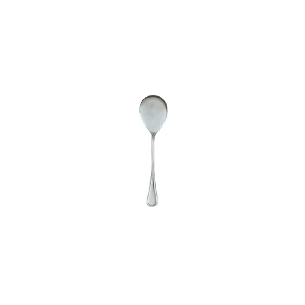 Louvre S/S 9 1/2" Solid Serving Spoon by World Tableware – Stainless Steel, Silver, Model 492 015
