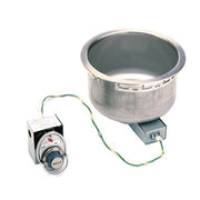 SS-10D Food Warmer top-mount built-in electric for 11-quart round insert d by Wells – 11.0 quarts, Stainless Steel, Silver, Model SS10D