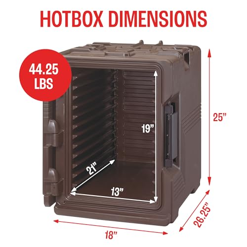 Cambro Brown / UPCS400 / 6.0 load Food Warmers