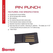 Starrett Set of 4 / Dark Grey / 1 Pin Punches