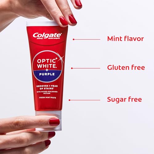 Colgate 3.8 Ounce (Pack of 3) / Purple / 3 Toothpaste