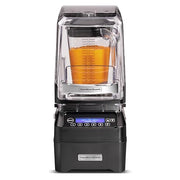 Hamilton Beach Commercial 64 Ounce / 2 Liter / HBH755R / Black/Clear Countertop Blenders