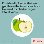 Tylenol Natural Apple Dye Free / 8 Ounce Acetaminophen