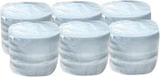 WIPESPLUS Dry Wipes Replacement Set, 500 Large Wipes (11.5" x 10.5"), Make Your Own Wet Wipes Using Your Preferred Cleaning Solution, 500 Count, (6 Packs of 50)