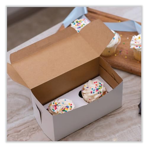 SOUTHERN CHAMPION TRAY 9" Length x 5" Width x 4" Height / White / 250.0 liters Bakery Take Out Containers
