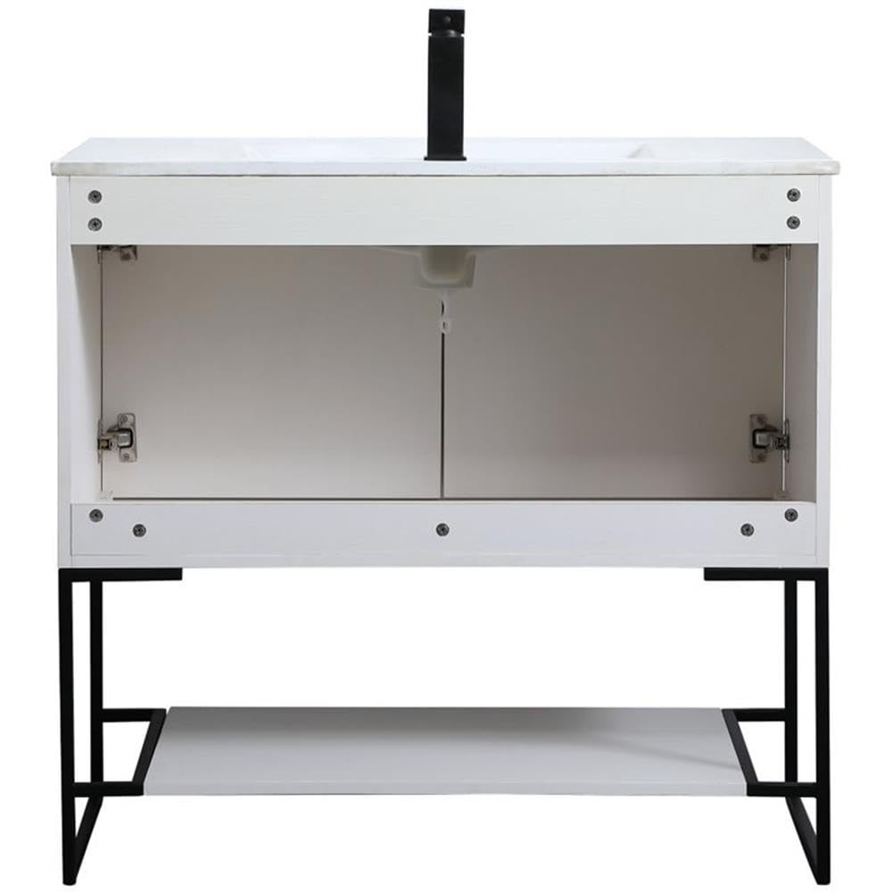 Elegant Decor 36" - Single / White / Modern Bathroom Vanities