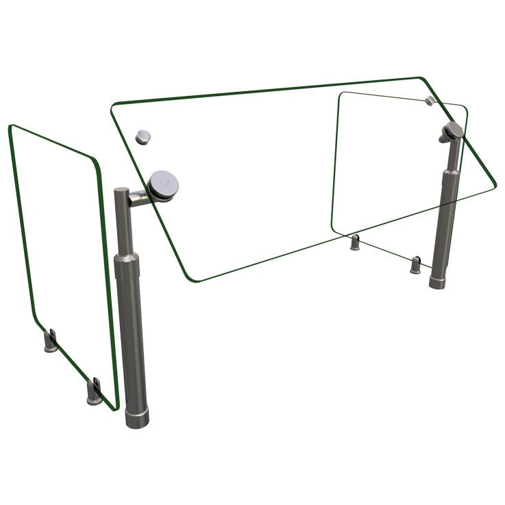 Hatco Glass Sneeze Guard, Clear - B950-36