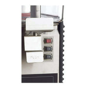 Commercial 1/3-Horsepower Drink Dispenser with 2 3-Gallon Containers by Omega – Double, Plastic, Black, Model OSD20