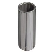 11/16-Inch Deep 12-Point Socket by KLEIN TOOLS – 11/16-Inch, Forged Alloy Steel, Model 65828