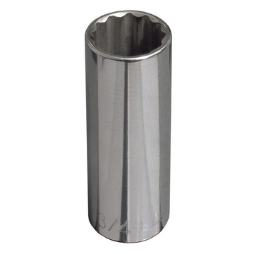 11/16-Inch Deep 12-Point Socket by KLEIN TOOLS – 11/16-Inch, Forged Alloy Steel, Model 65828