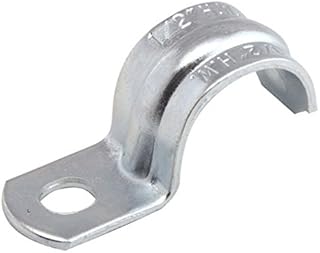 RACO 1332B4 Strap, 1/2-Inch Trade Size, Rigid/IMC Conduit, (1) Hole, Steel, 4-Pack