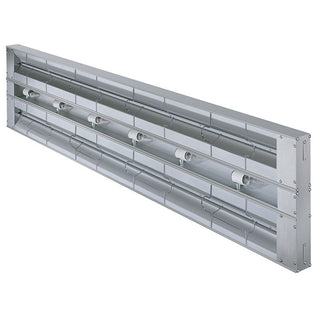 Hatco GRAML-72D 3" Aluminum Warmer, 72" Wide, Silver - 120/208V