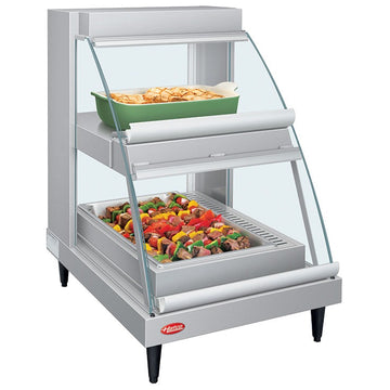 Hatco GRCDH-2P Shelf Merchandiser, 32 1/2" Wide, 120V - Gray