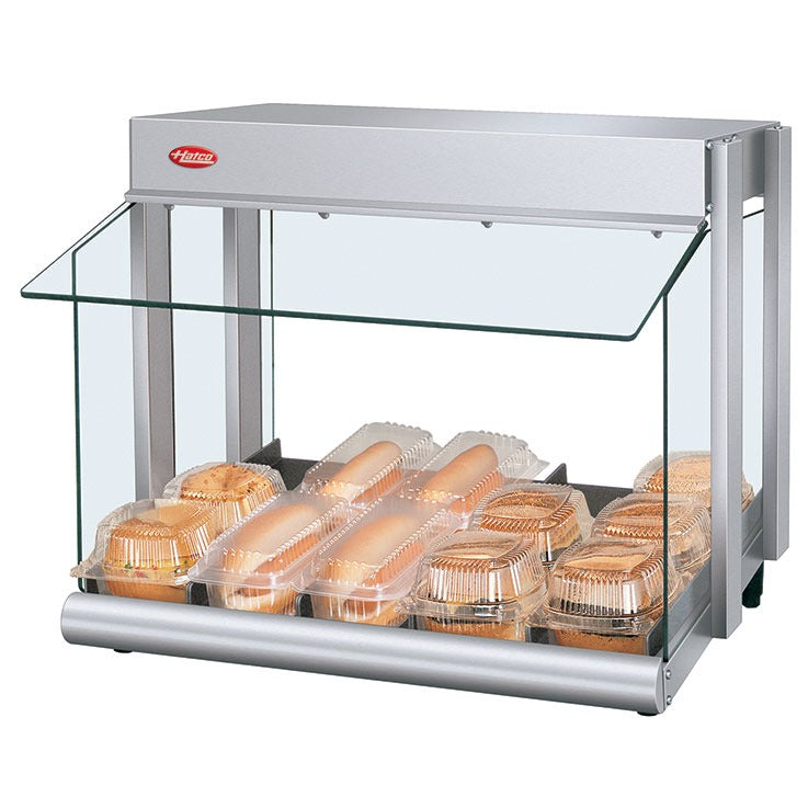Hatco GRHW-1SGS Mini-Merchandising Warmer, 22 1/4" Wide, 120V - Glo-Ray White