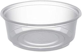 Anchor D08CR MicroLite Deli Tub, 8 oz, Clear, 500/Carton
