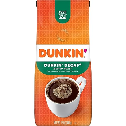 Dunkin' Dunkin' Decaf / 12 Ounce (Pack of 1) / 1 Ground Coffee