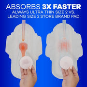 Always 40 Count (Pack of 1) / Without Wings / 1 Panty Liners