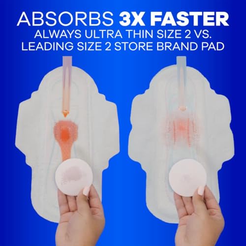 Always 40 Count (Pack of 1) / Without Wings / 1 Panty Liners