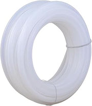 EZ-FLO 1/4 Inch ID (3/8 Inch OD) White Polyethylene Tubing, 25 Foot Length, 98584