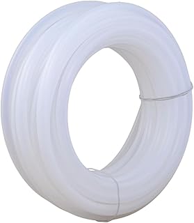 EZ-FLO 1/4 Inch ID (3/8 Inch OD) White Polyethylene Tubing, 25 Foot Length, 98584