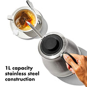 OXO 1.1 Quarts / Adjustable Temperature Kettle / STAINLESS STEEL Electric Kettles