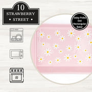 10 Strawberry Street Pink Rectangle / 12" Rectangle / 105.0 fluid_ounces Bakers