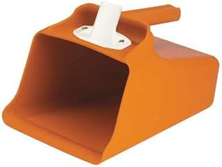 Remco - A Vikan Company 65527 Orange Polypropylene Injection Molded Color-Coded Bowl Mega Dipper, 128 oz., 1 Piece