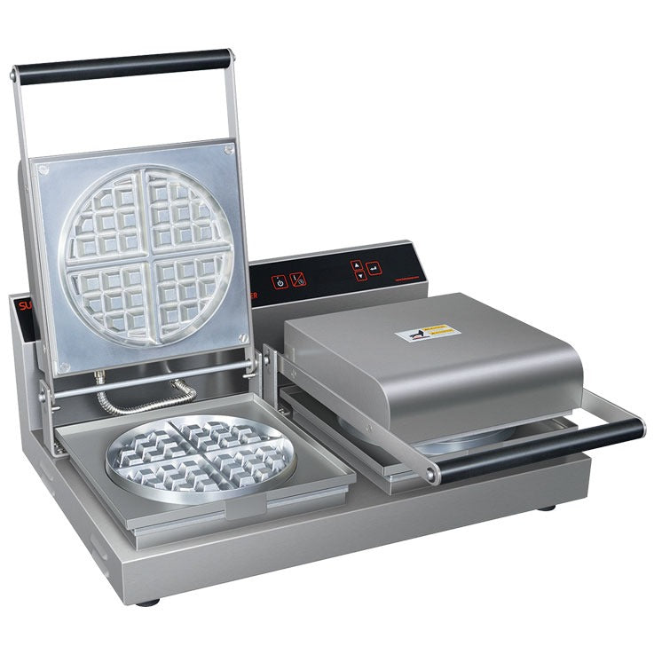 Hatco RWM Waffle Maker, 8 1/16" High, 120V - 19 5/8"