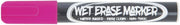 HUBERT Pink Wet Erase Medium Point Marker
