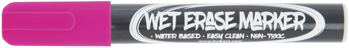 HUBERT Pink Wet Erase Medium Point Marker