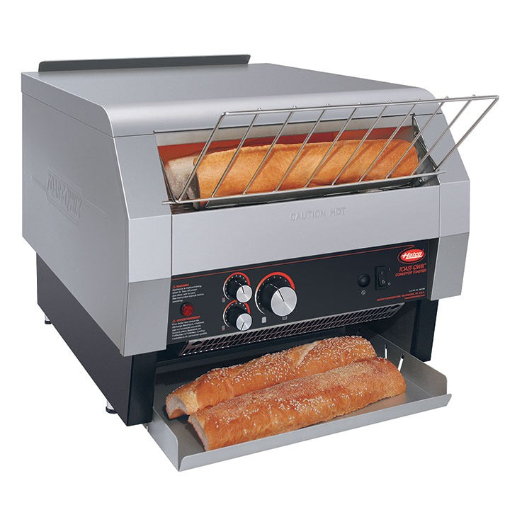 Hatco TQ-1800 Conveyor Toaster, 18 1/2" Wide, Silver - 240V