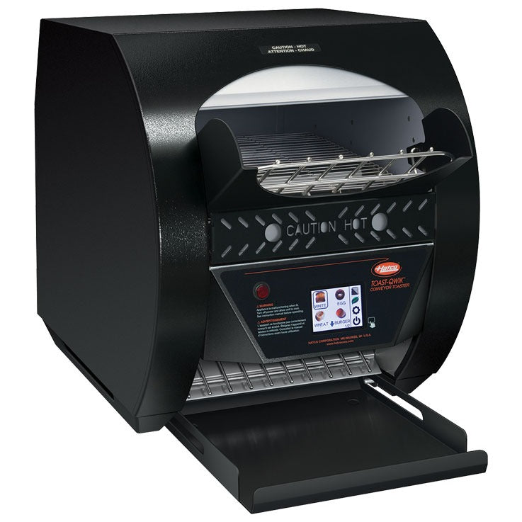 Hatco TQ3-900H Conveyor Toaster, 14 3/4" Wide, 208V - Black