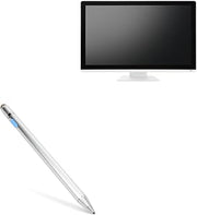 Stylus Pen Compatible with Contec CM-ME238P - AccuPoint Active Stylus, Electronic Stylus with Ultra Fine Tip - Metallic Silver