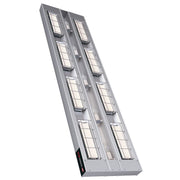 Hatco UGAHL-60D 3" Aluminum Strip Warmer, 60" Wide, Silver - 120/240V
