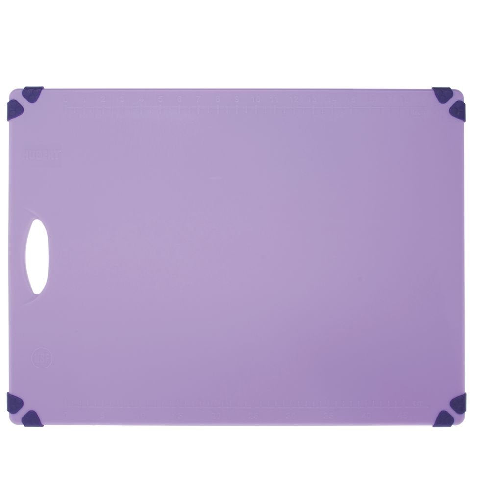 Kratos by Cutting Board Purple Non-Slip Polypropylene - 24" L x 18" W x 1/2 H by HUBERT – 24"L x 18"W, Plastic, Purple, Model 1824-AL-PR