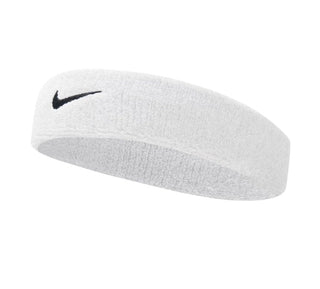 Premier Training Sport Headband - Thick by Nike – Polyester, White, Model Nike Premium Head Tie