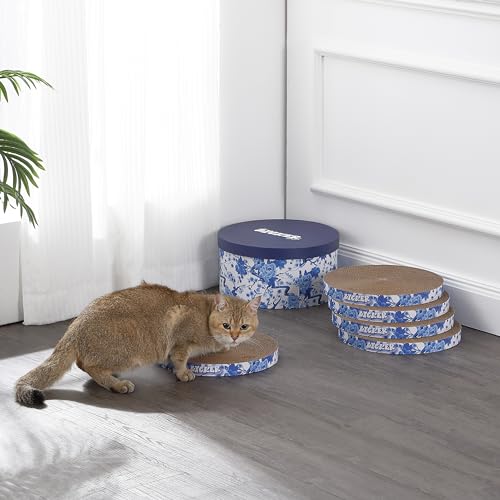 THE LICKER STORE Blue/White / 12" / Modern Scratching Pads