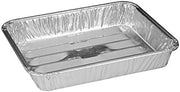 Handi-Foil 8" x 7" x1.3" Small Mini Toaster Oven Broiler Baking Pan Hfa Ref# 334 (pack of 25)
