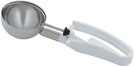 Vollrath Squeeze Disher,4.7 oz.,SS,White 47390-1 Each