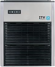 ITV Ice Makers IQN 900 ICE Queen N Ice Maker, Modular, Nugget ice, 860 lb. production/24 hr, high Evaporator Efficiency, Electronic Control, Front LED Display, air Cooled, 115V/60/1-ph