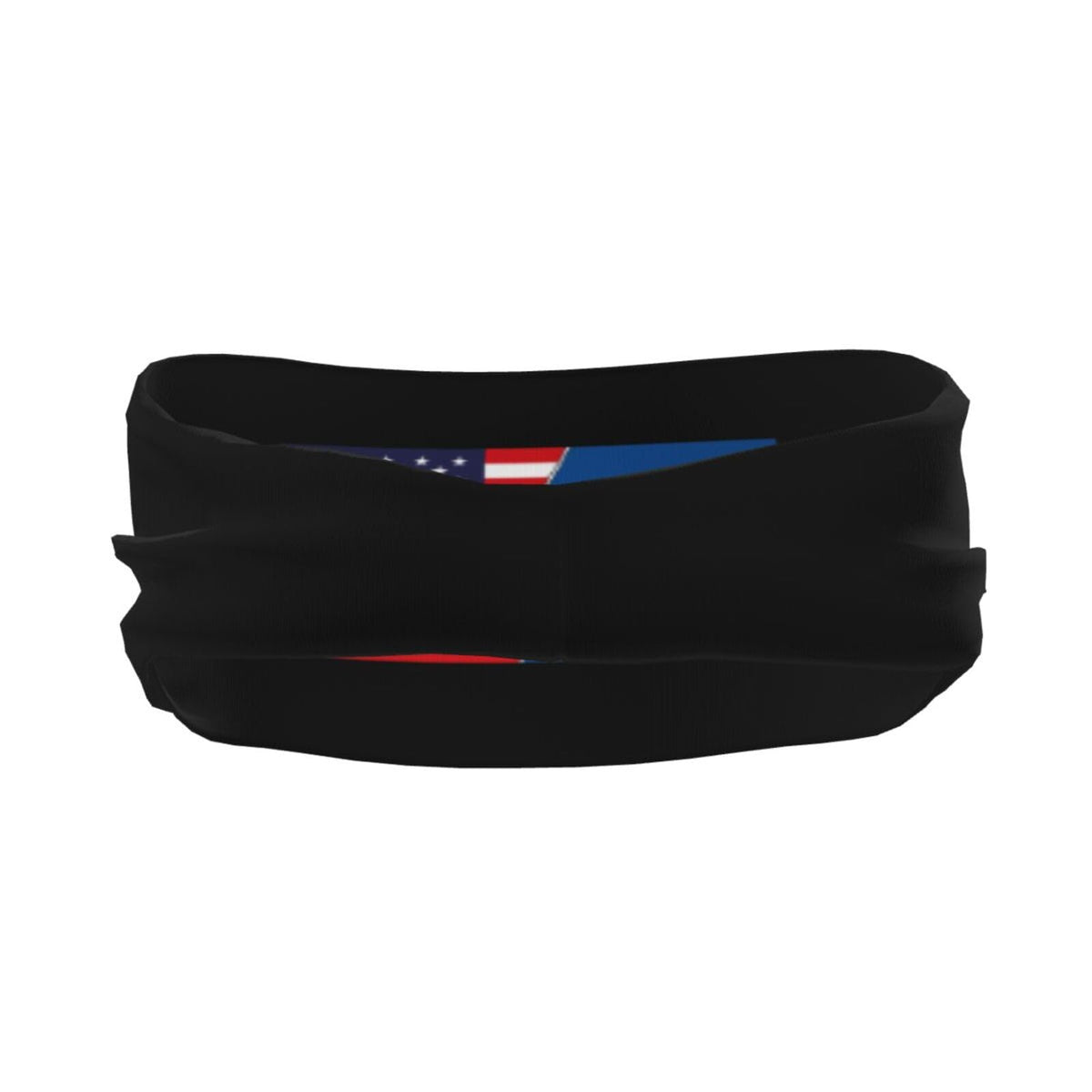 Flag of the Federal Bureau of Investigation and America Headbands for Men Women Non Slip Wicking Sports Sweatband for Fitness Exercise Gym Yoga Hairbands by KJSINIET – Model
