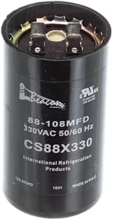Fits Kolpak 120-0034D Capacitor Start 330 Volt 88-108 uF 50/60HZ