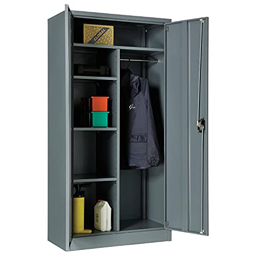 Global Industrial Gray / Industrial / 1 Storage Lockers