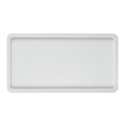 Elite White Melamine Serving Tray 15"L x 8"W x 1"H by Elite Global Solutions – 15" x 8" x 1", Melamine, Display White, Model M1581-NW