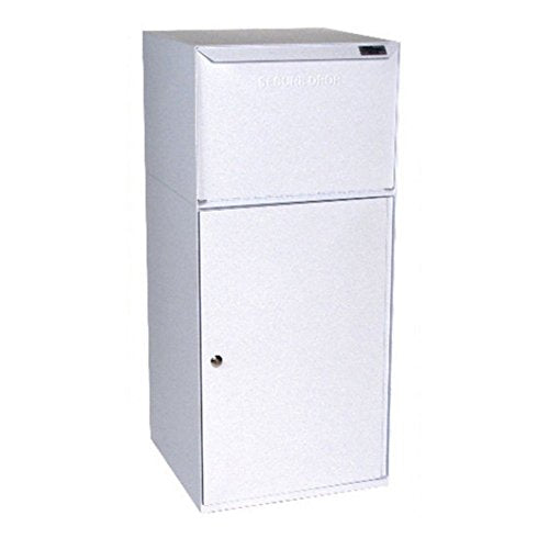 dVault White / 19"L x 19"W x 40"H / Industrial Package Drop Boxes & Lockers