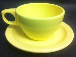 Yanco Nessico Collection Melamine 7 OZ OVIDE CUP YELLOW Box of 48