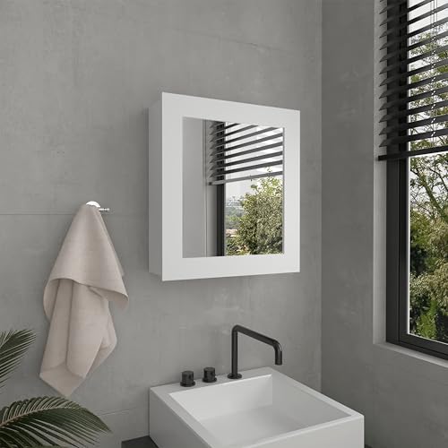 Tuhome White / Modern / 1 Medicine Cabinets