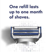 Gillette 4 Count (Pack of 2) / 4 Refills / WHITE Cartridges